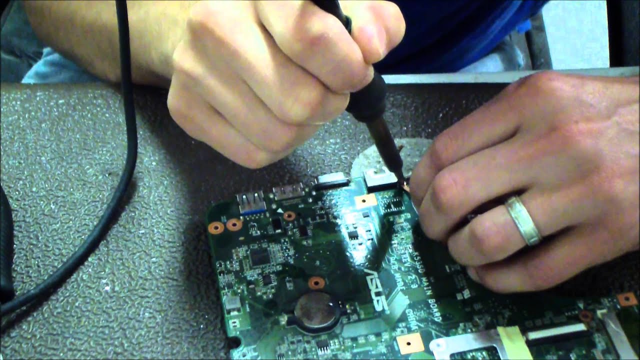Asus K53 | A53 | X53 | K53E How To Soldering Tutorial for DC Power Jack Repair