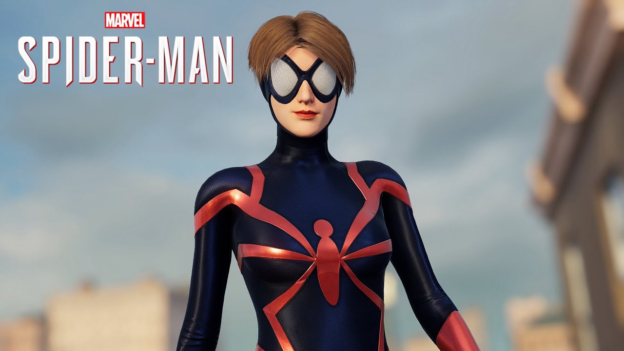 Spider-Man PC - Mattie Franklin Spider-Woman MOD Free Roam Gameplay!