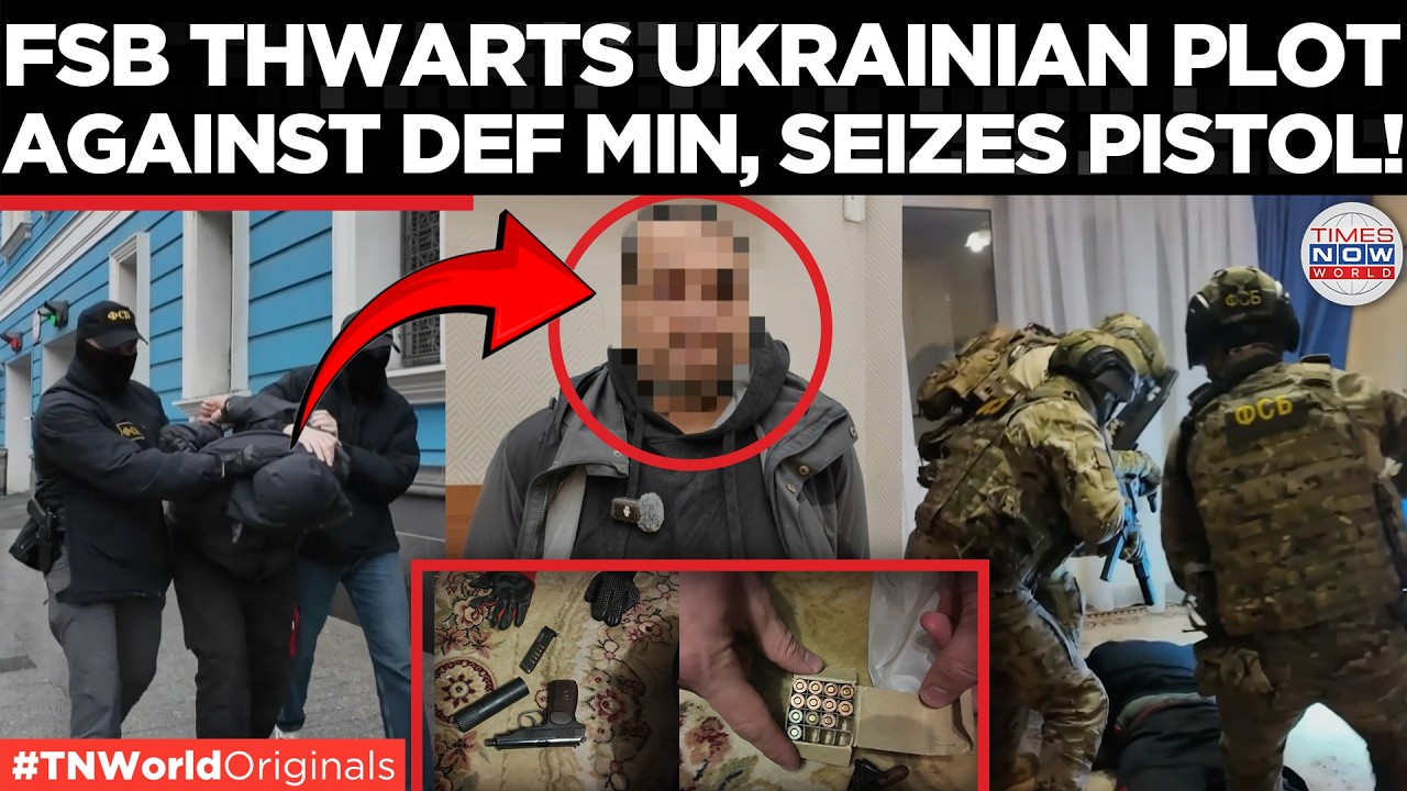 WATCH: FSB Raids Apartment, Arrests Suspect in Alleged Assassination Plot | Times Now World