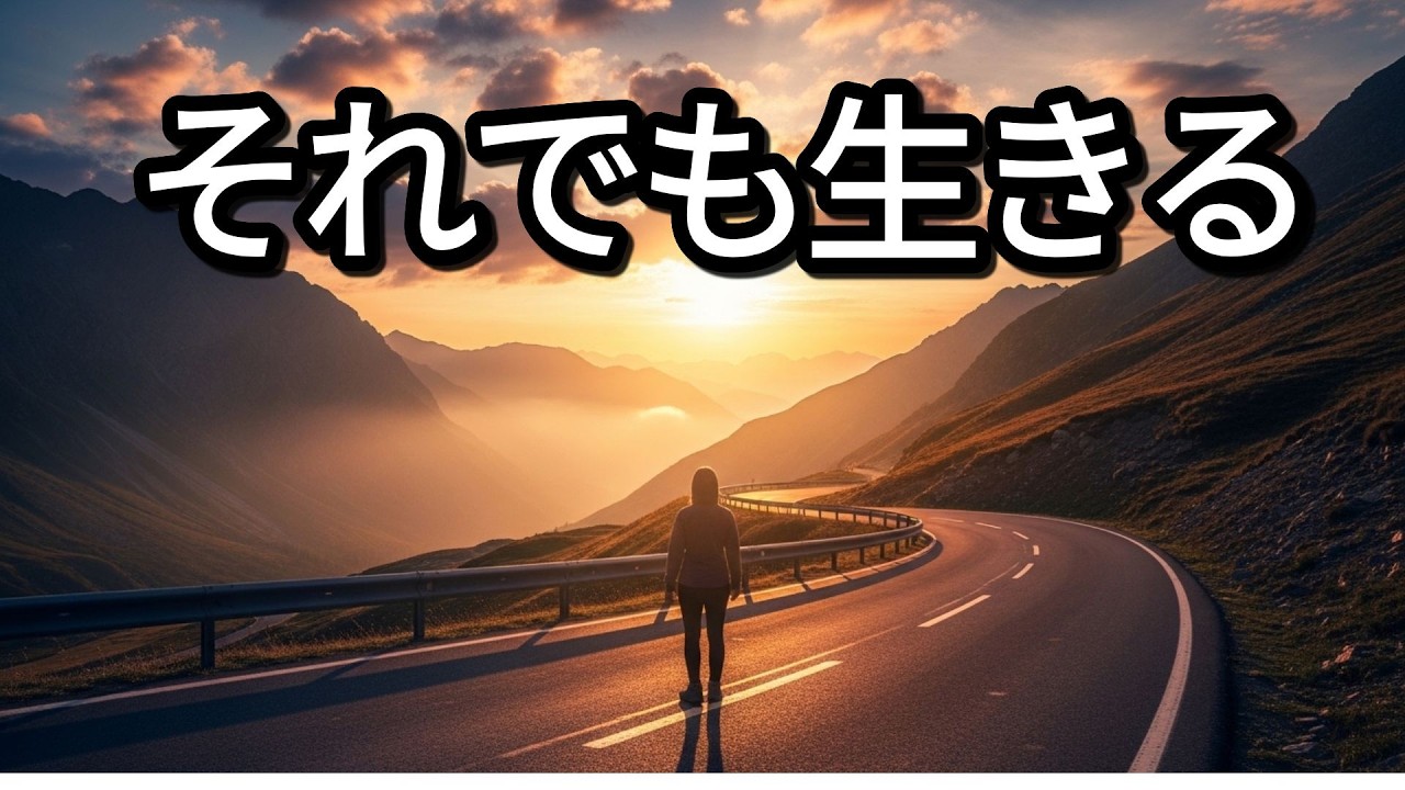 生きていけるものさ｜心に響く人生バラード｜天空スビン