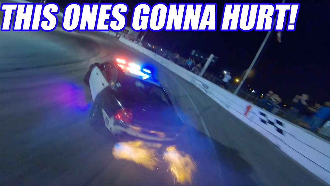 I WRECK Uncle Sam My 1000hp Cop Car At The Track! and REMATCH C8 vs CTSV3 and MORE!