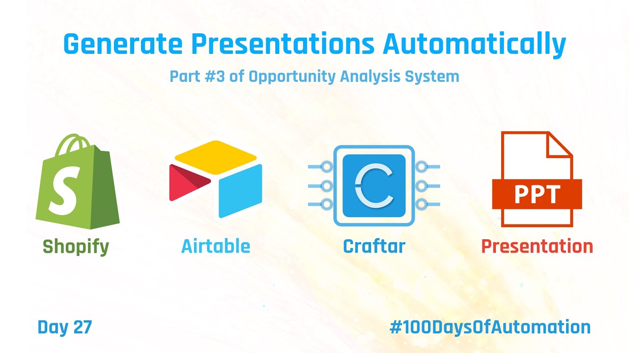 Generate Presentations Automatically with NoCode