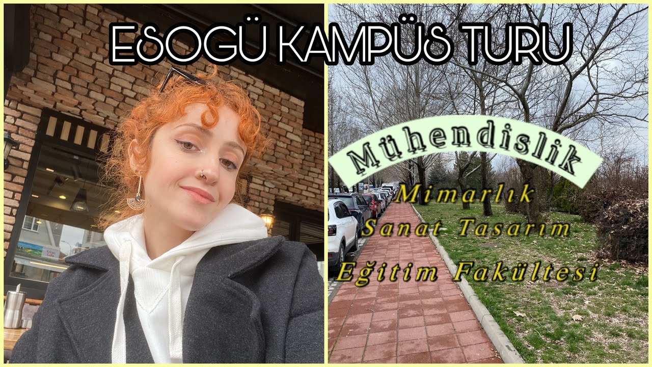 ESOGÜ KAMPÜS TURU|| Mühendislik,Mimarlık,Eğitim fakültesi|| Eskişehir Osmangazi Üniversitesi
