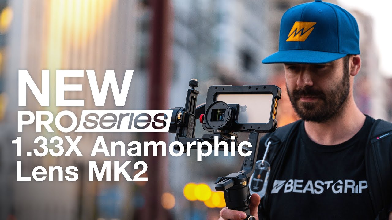 Новый анаморфотный объектив Beastgrip Pro Series MK2 с 1,33-кратным увеличением. Лучший анаморфот...