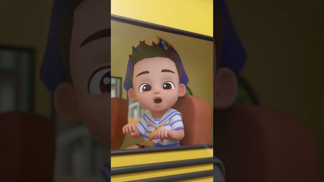 Meow! 🐱 Cat Brody on the Bus | Wheels on the Bus #kids #kidsgooglee #learning #cartoon