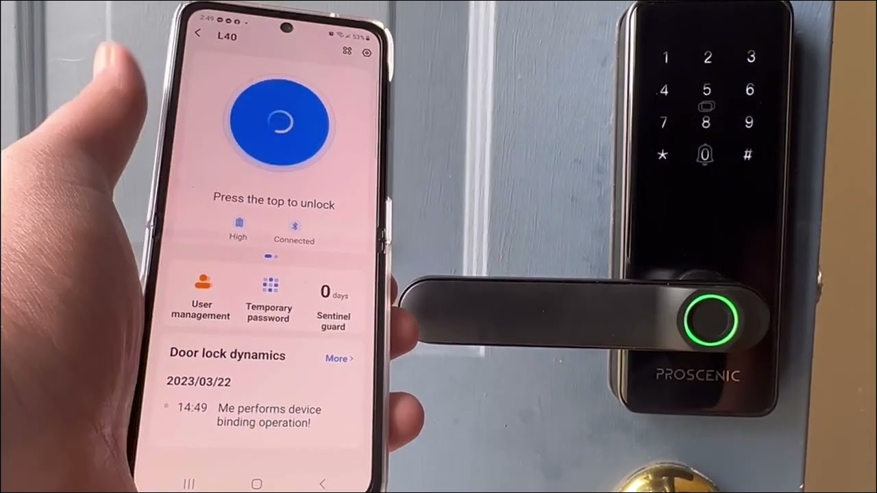 Proscenic L40 Door Lock Review