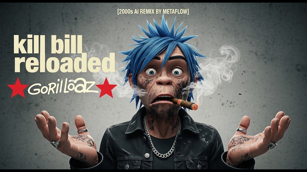 Kill Bill Meets Gorillaz — Dark AI Trip-Hop Album Mix