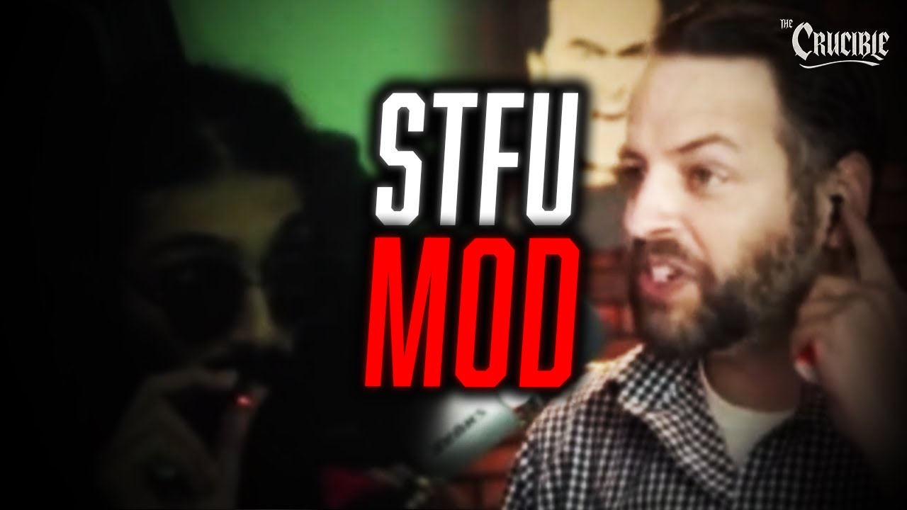 Raging Opponent yells at Moderator for asking a question