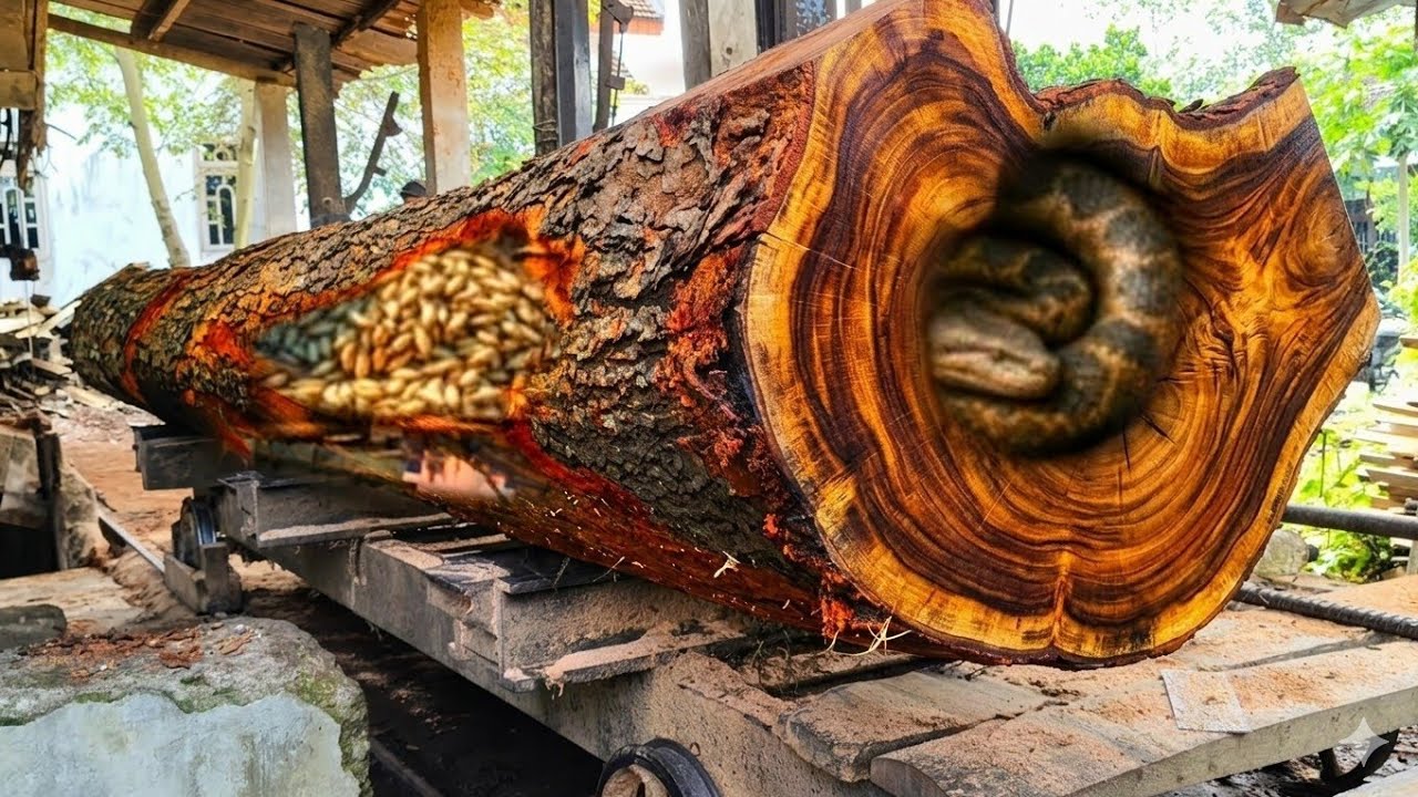 Rare find, very old mahogany wood, the texture is like stone. 