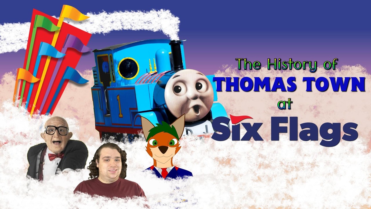 The History of Thomas Town at Six Flags
