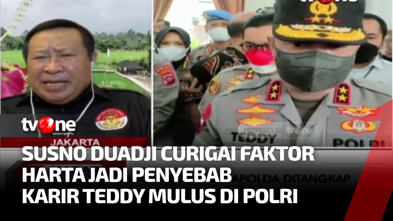 Komjen Pol. Susno: Kok Orang Seperti Teddy Minahasa Bisa Dipromosikan sampai 3 Kali Jadi Kapolda