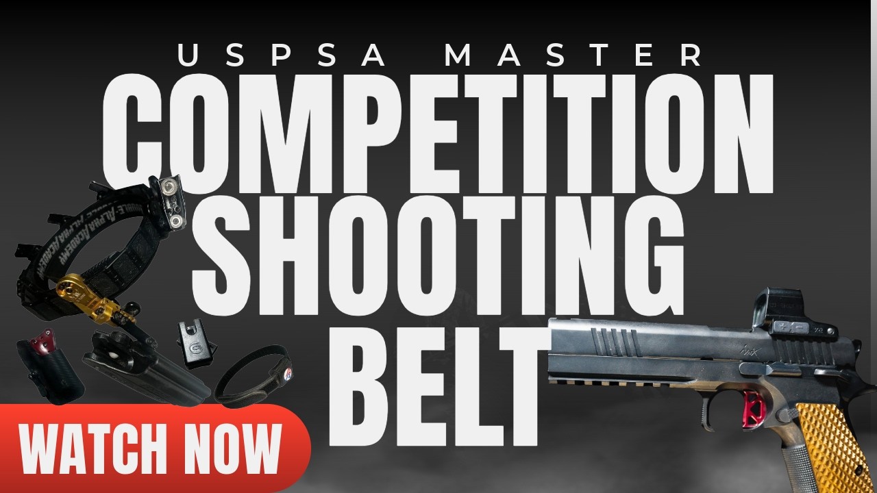 Создаём пояс для соревнований USPSA! (Пистолет)