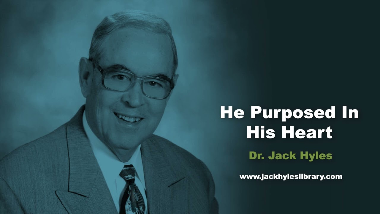 Аудиопроповеди &ndash; Он замыслил в своём сердце | Проповедь Джека Хайлза