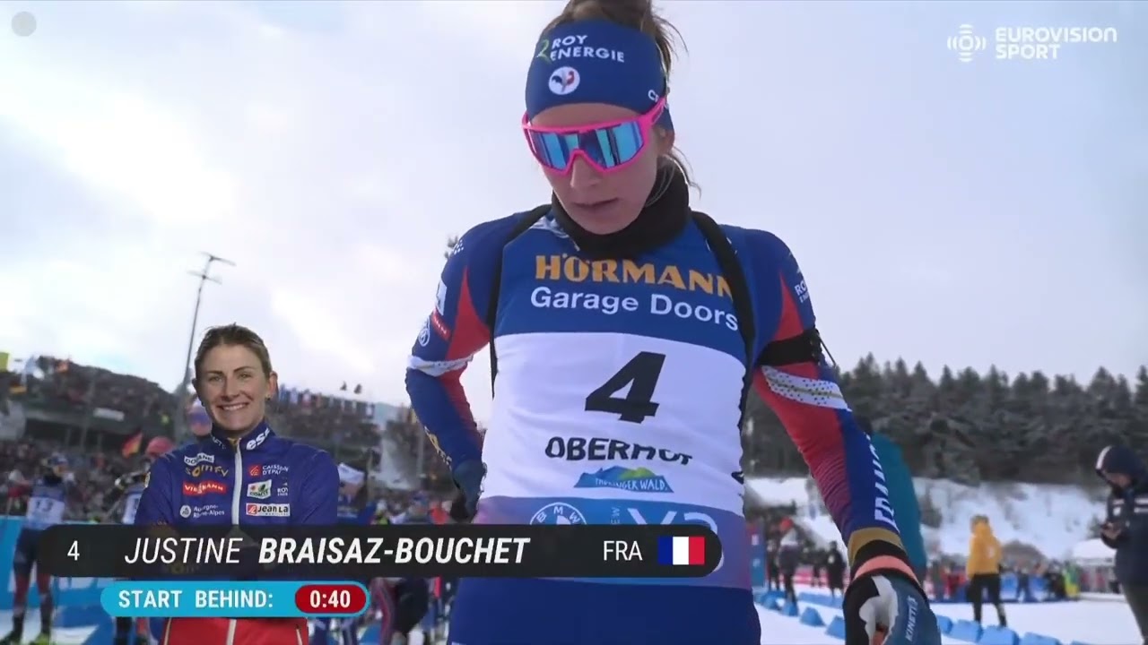 Biathlon World Cup 24-25, Race 25, Pursuit Women, Oberhof, Germany