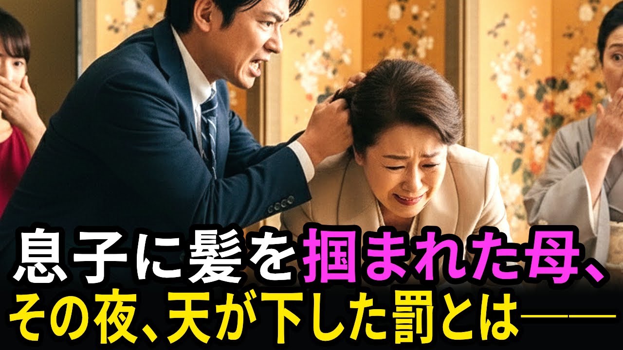 息子に髪を掴まれた日──あの日、母はすべてを失った。｜奇跡の人生ドラマ