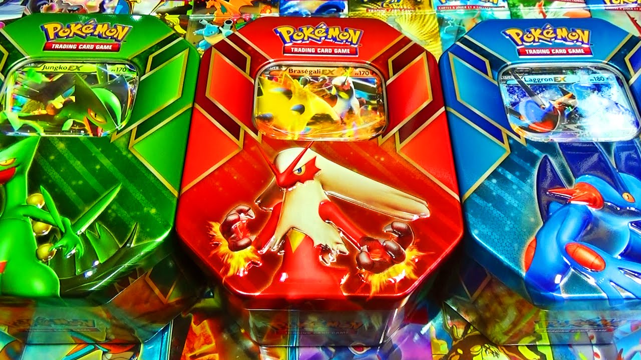 Ouverture des 3 Pok&eacute;box Bras&eacute;gali, Laggron et Jungko EX FR - Les Bo&icirc;tes Puissantes de Hoenn !