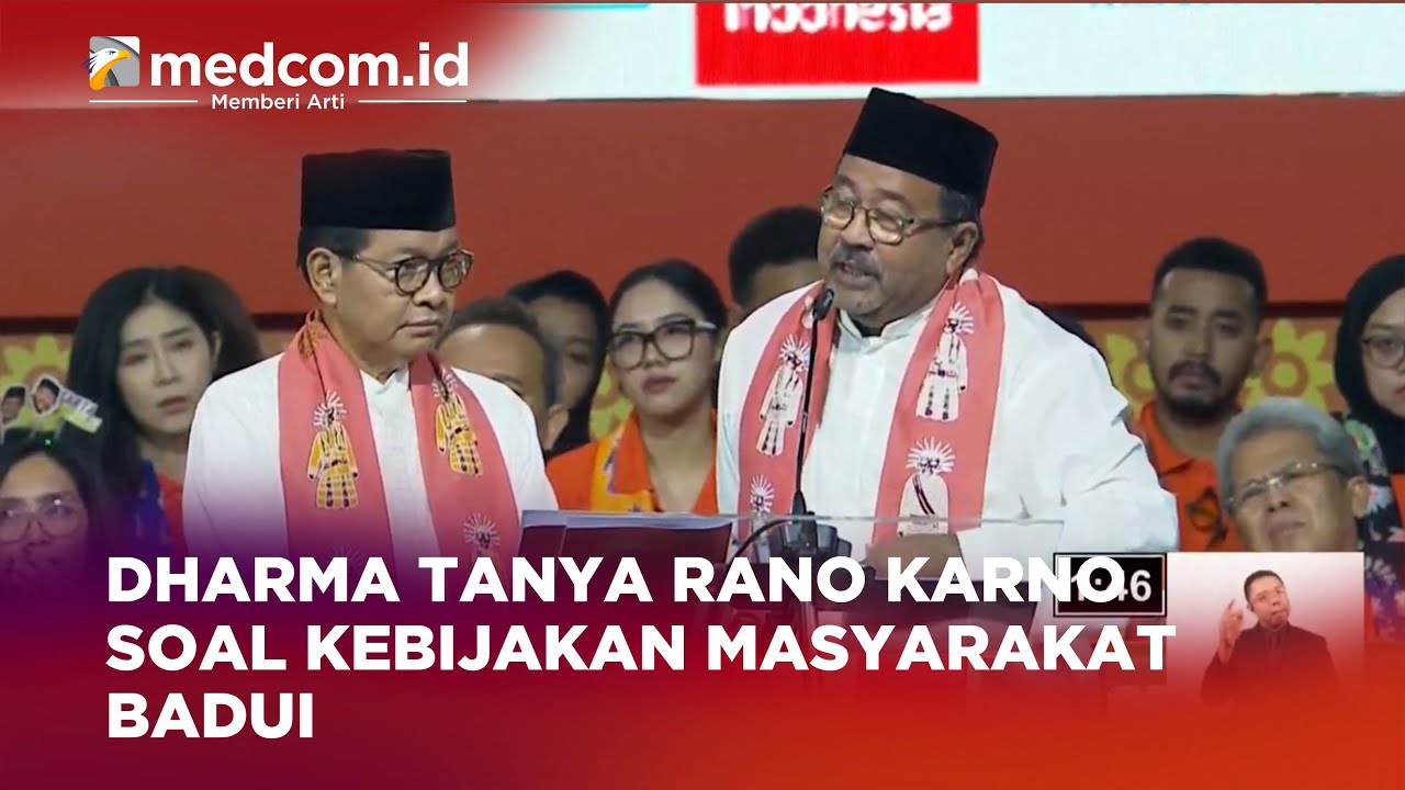 DHARMA KRITIK KEBIJAKAN RANO DI BANTEN SOAL MASYARAKAT BADUI