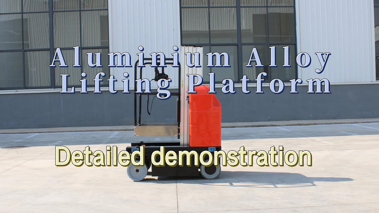 Specific Operation Methods for Aluminium Alloy Lifting Platform#lift #scissorlift #factoryproducts