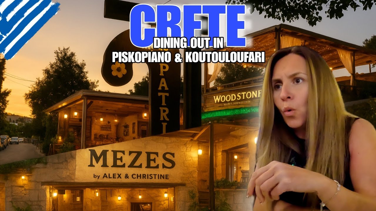 Crete: A Trio of Dining Options in Piskopiano & Koutouloufari