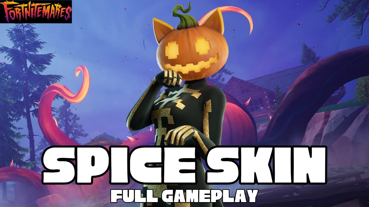 Spice Item Shop Skin Gameplay!!! (Full Gameplay) | Fortnite C6S4 Fortnitmares