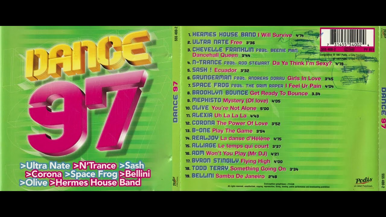 Dance 97 💿✨Compilation compl&egrave;te ✨💿