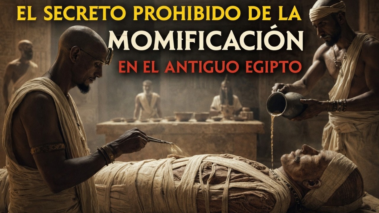 Así Era la Momificación en el Antiguo Egipto | El Ritual Secreto de los Faraones y Tutankamón