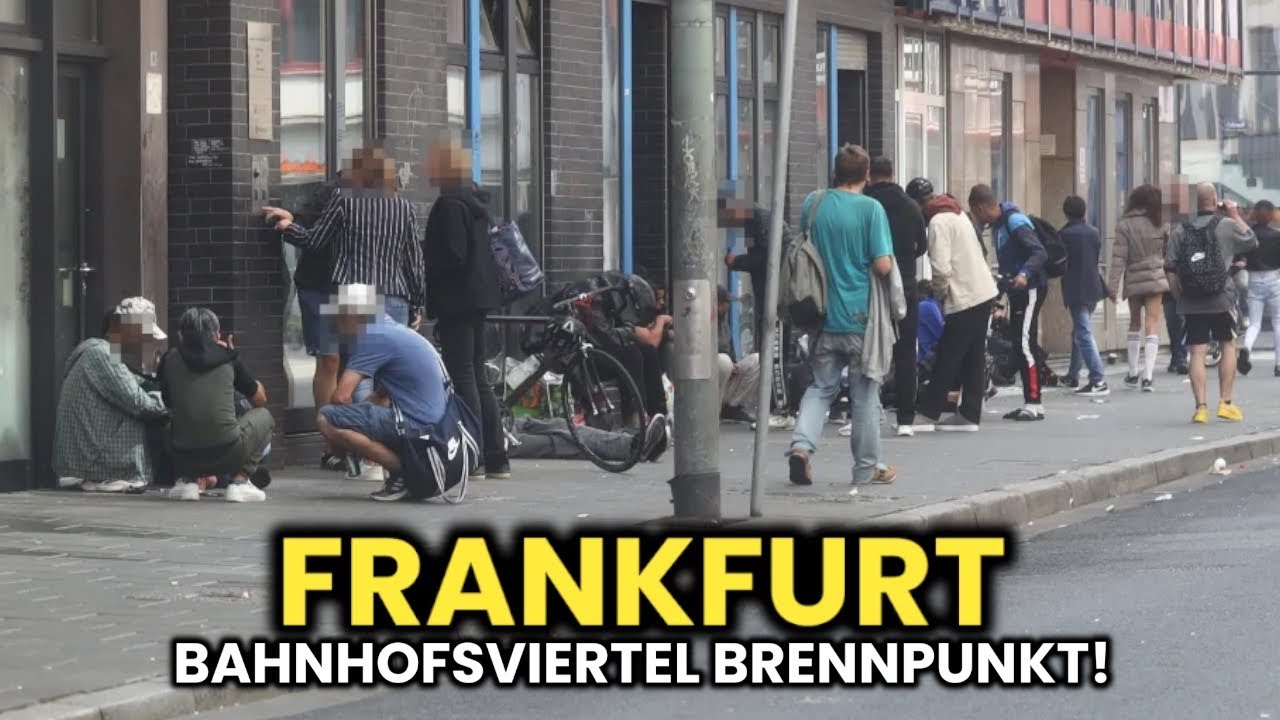 Die gefährlichsten Ecken in Frankfurt! 😱🔥 Bahnhofsviertel Taunusstraße