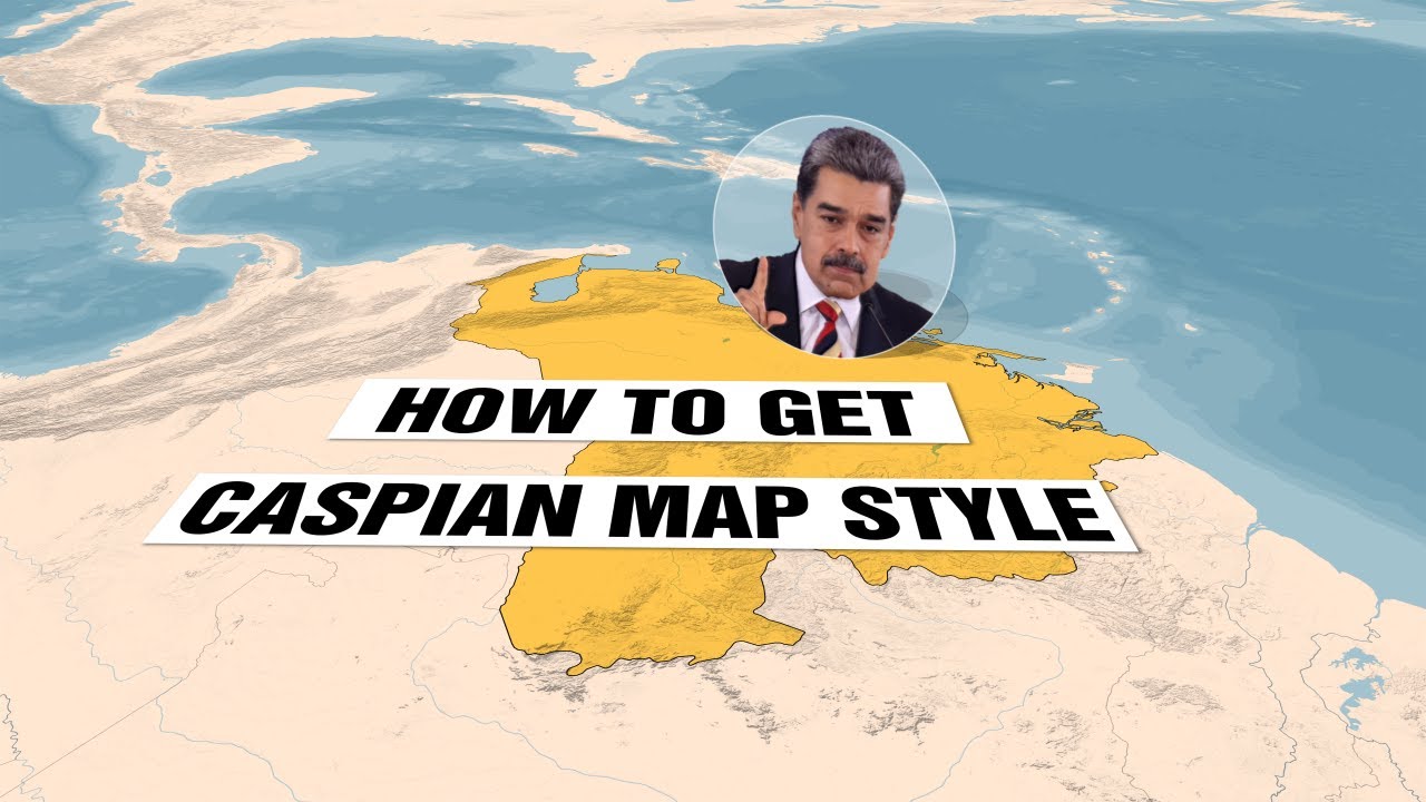 How To Get Caspian Report Map Style #geolayers