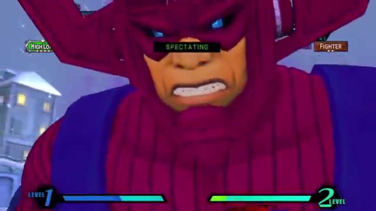 UMVC3 - Galactus Terrorising Online PSN
