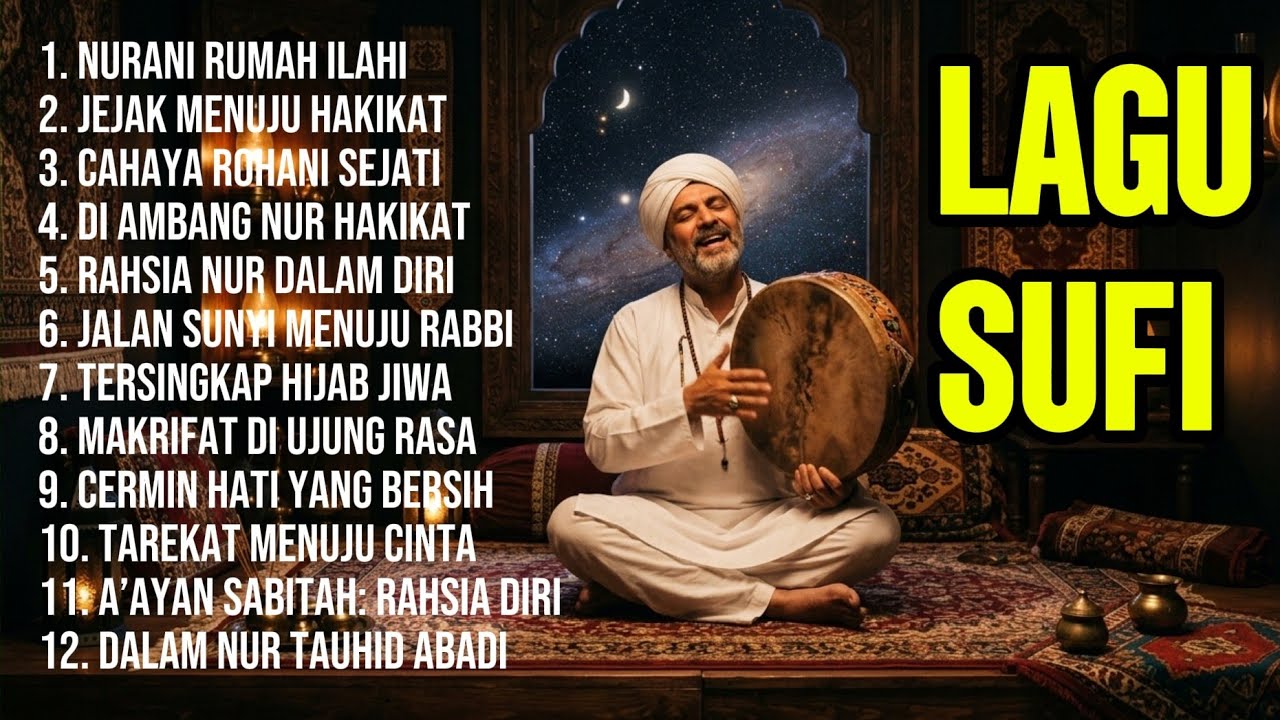 LAGU SUFI TERBARU 2026 ALBUM CAHAYA ROHANI, MAKRIFAT DI UJUNG RASA, TAREKAT CINTA,NUR TAUHID HAKIKAT