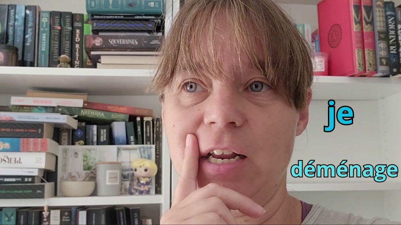 Je déménage 📚😮‍💨