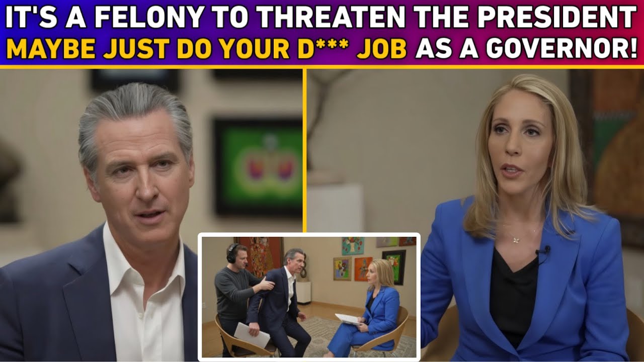 Gavin Newsom KICKED OFF CNN Interview After DISTURBING Threat Towards Trump!!!