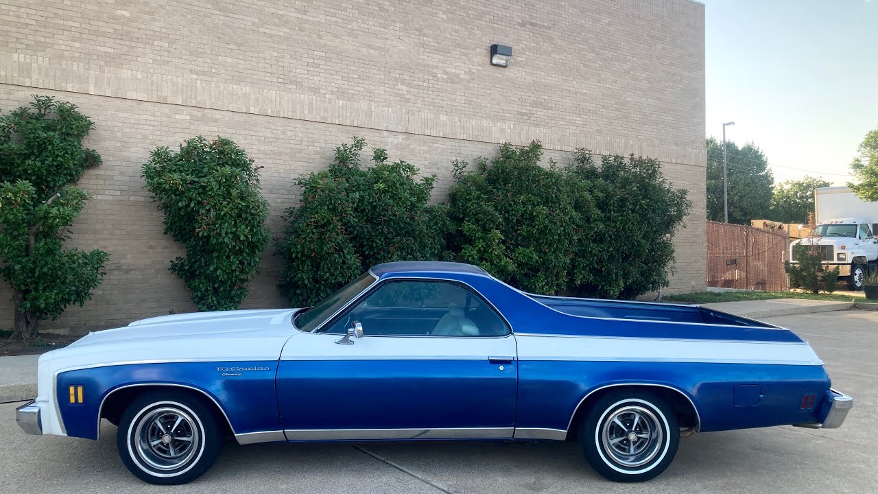 1974 El Camino LS4 454 Air, survivor original, california, full walk around and running