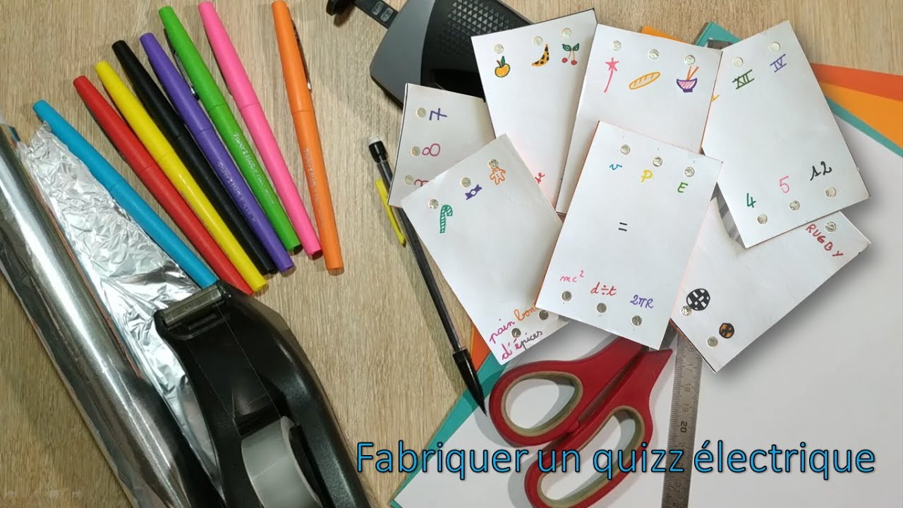 Réaliser un quizz électrique