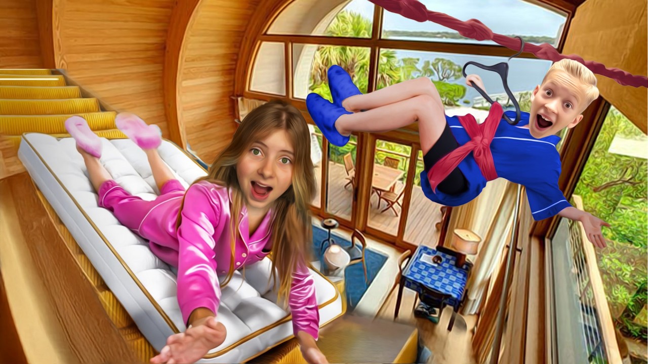🏰 24 ore TRĂIM singuri &icirc;n MELIMILAND la munte 🎡 Fete VS Băieți ⏰ Partea 3