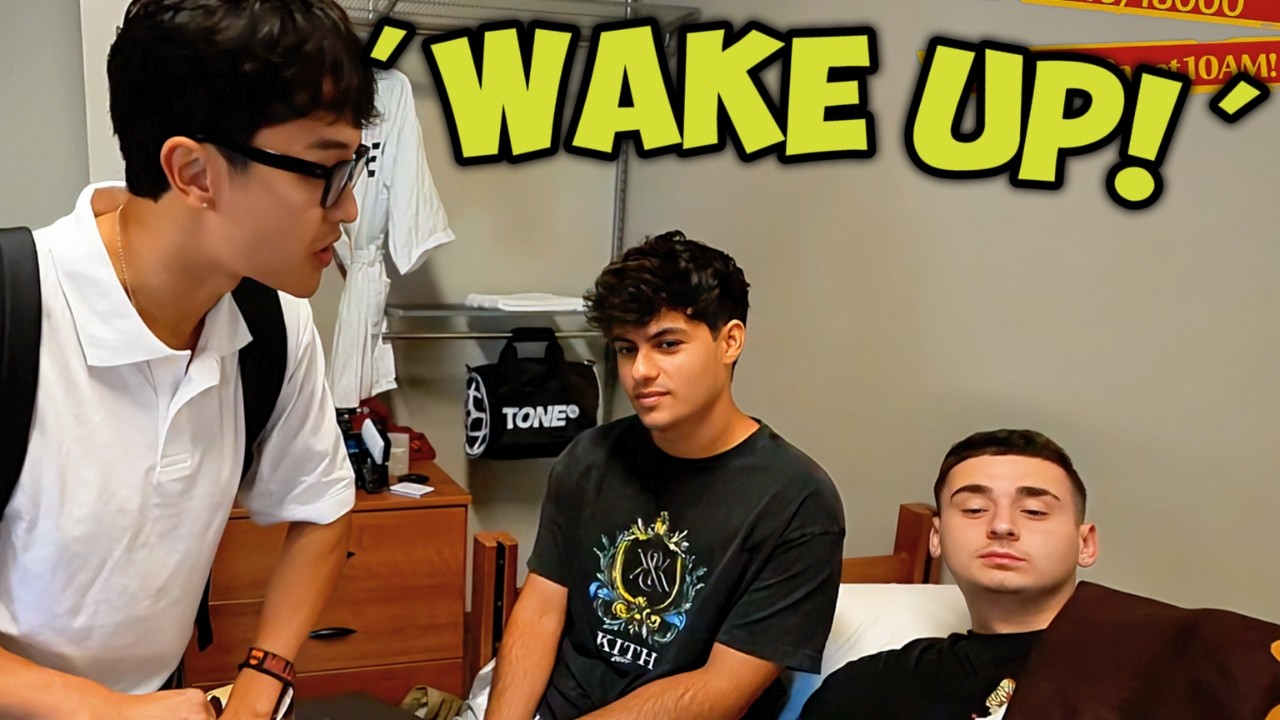 CORE Boys Wake Up The Students At Streamer University!