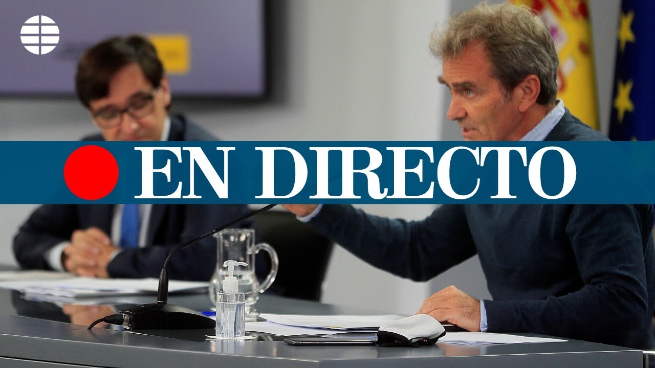 DIRECTO CORONAVIRUS | Sanidad informa de la situaci&oacute;n de la pandemia en Espa&ntilde;a