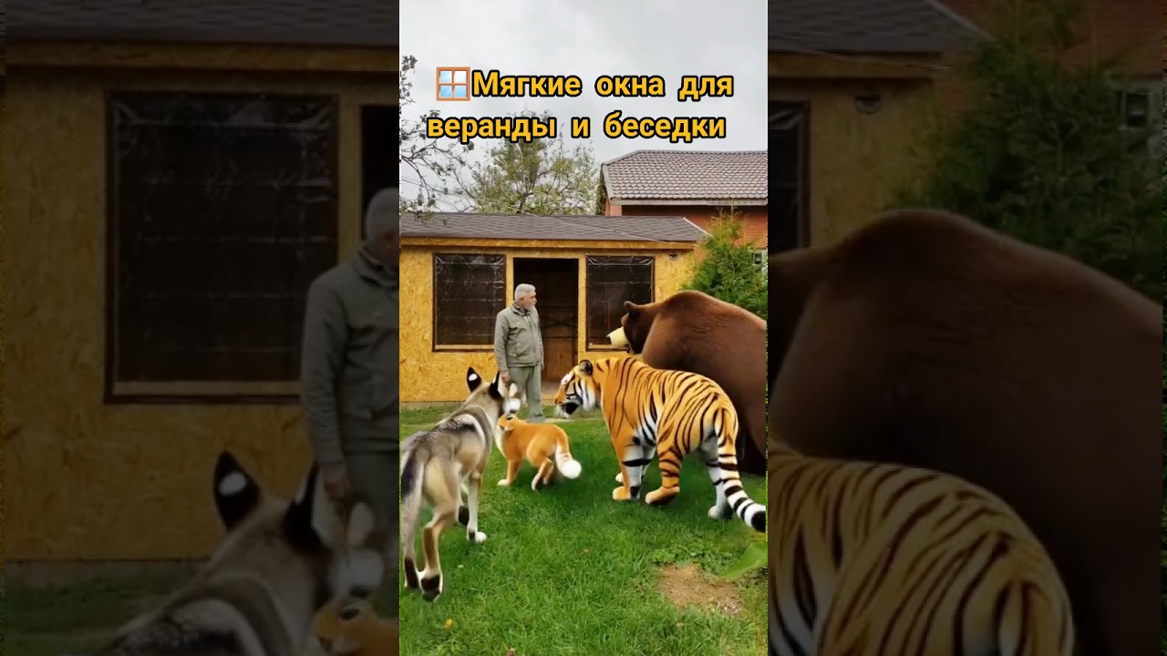 🪟Мягкие окна для веранды и беседки