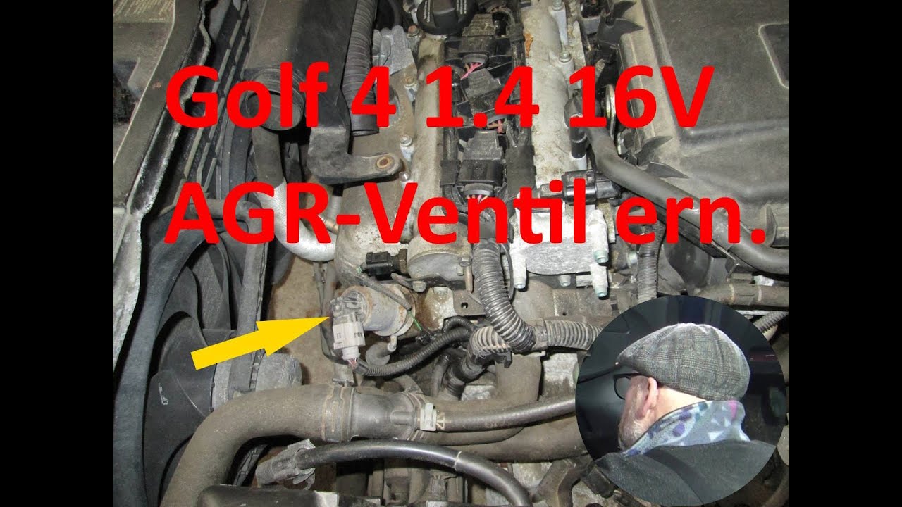 Golf 4 1.4 16V AGR-Ventil erneuern/wechseln