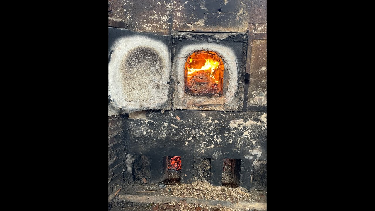 Open kiln with master WuZhouFu