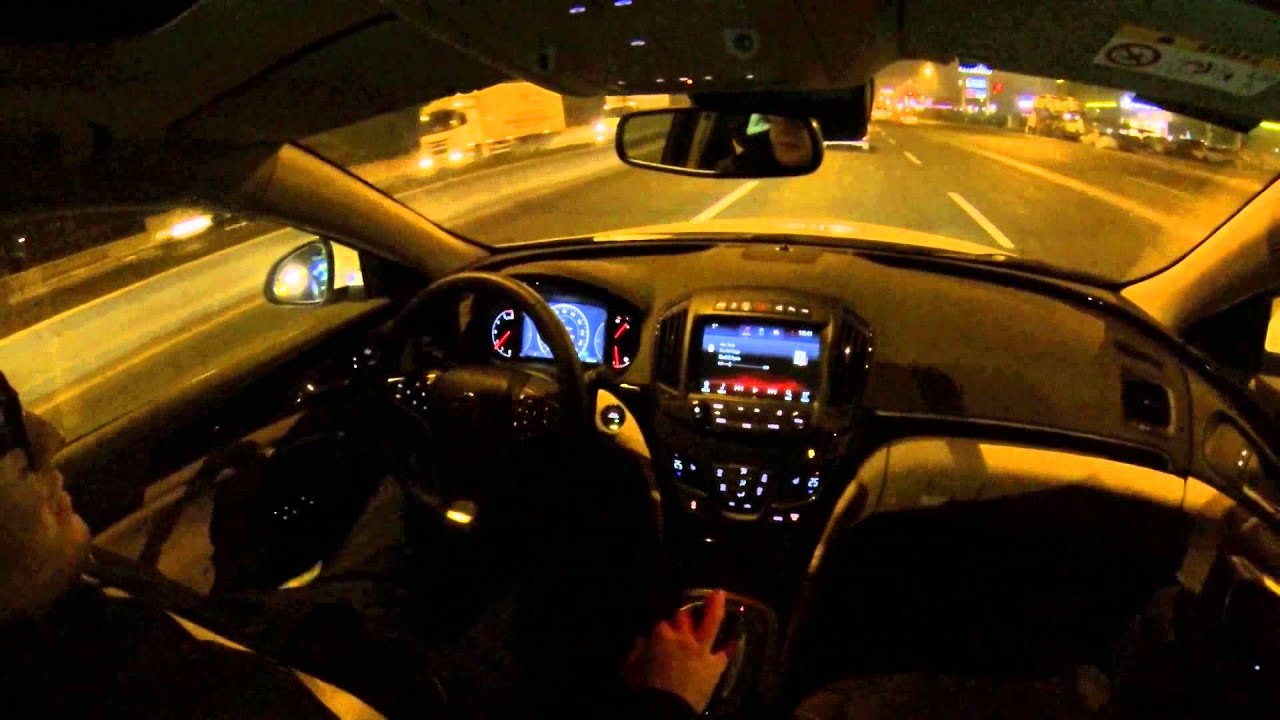 Insignia 1.6 CDTI Test ve VLOG Ankara (aktif cruise control demo)