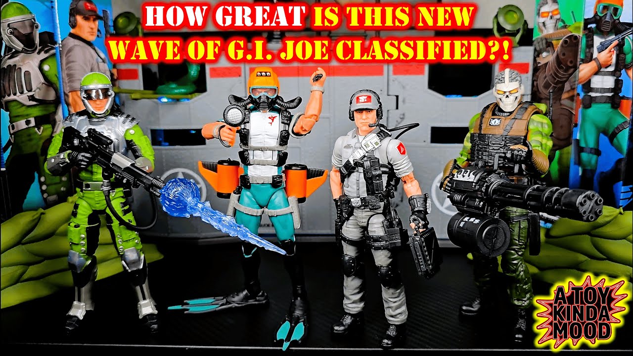 GIJoe Classified SCI-FI | GRIM VIPER | WET-SUIT | MAINFRAME Рейтинг и обзор!