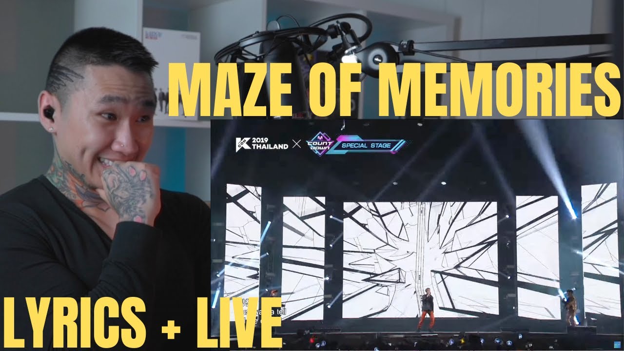 Stray Kids - Maze Of Memories Lyrics + Live | REACTION