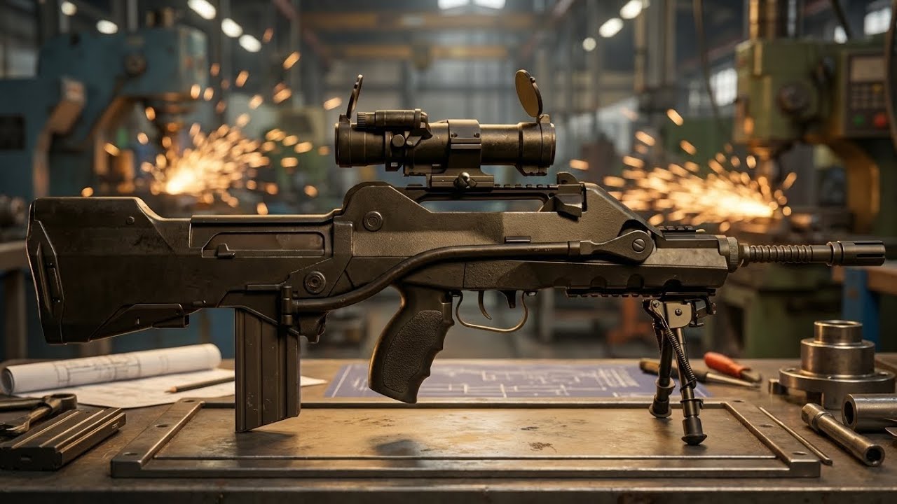 How FAMAS F1 Rifle Manufacturing Process | Inside the French Bullpup Assault Rifle Factory