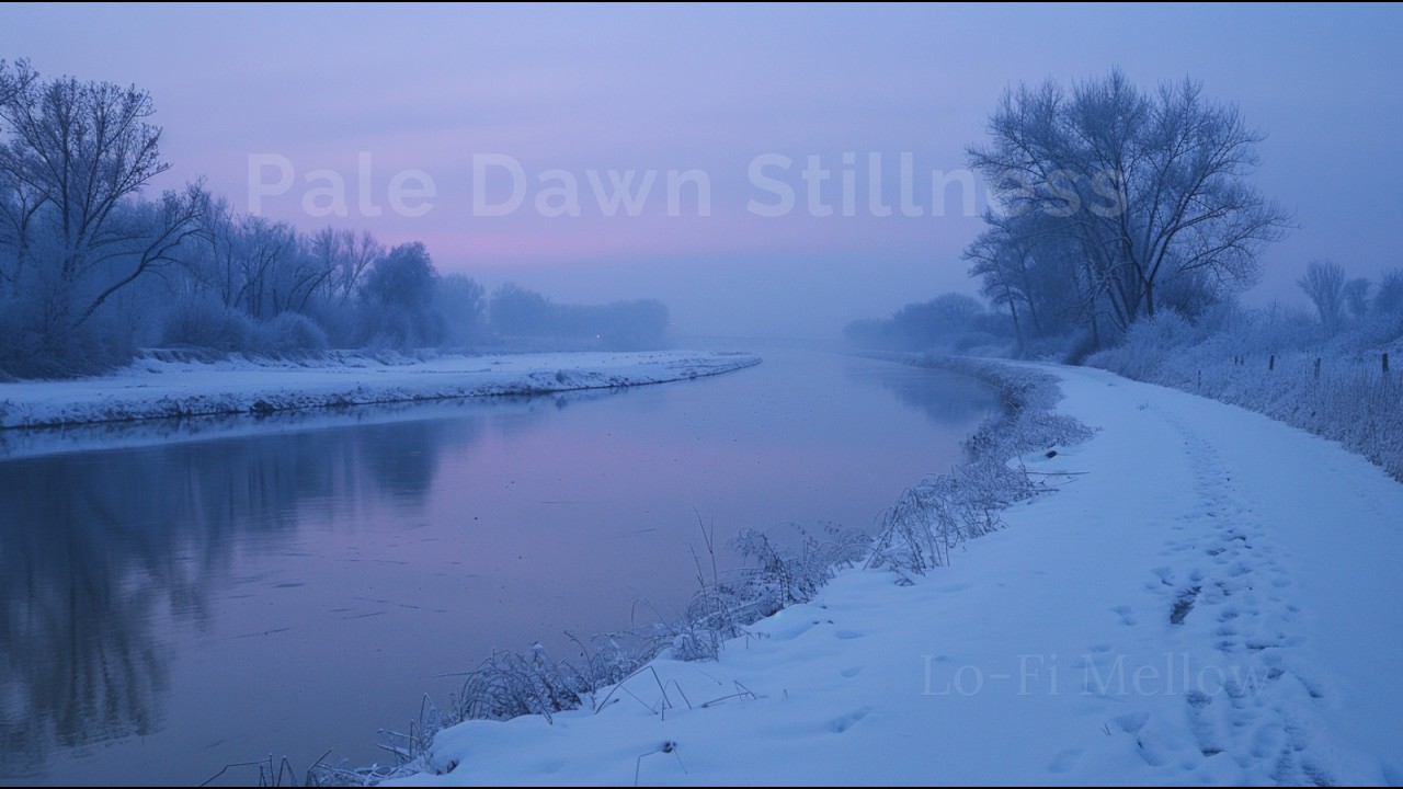 Lo-Fi Mellow – Pale Dawn Stillness | Calm Lo-Fi Background Music