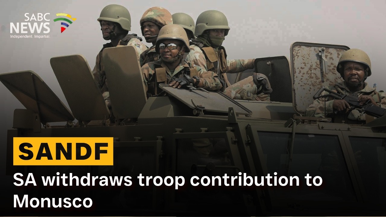 SA withdraws troop contribution to Monusco