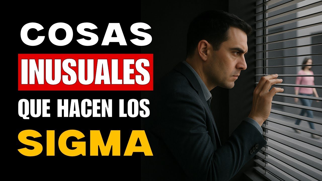 7 Comportamientos Extraños, que SOLO los Hombres Sigma Tienen (y Nadie Más Entiende)