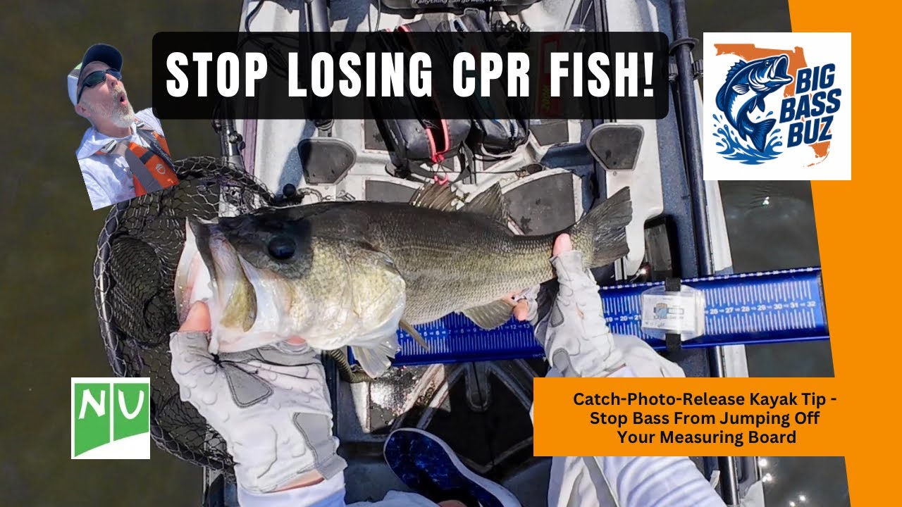 Catch-Photo-Release Kayak Tip &ndash; Stop Losing Fish!