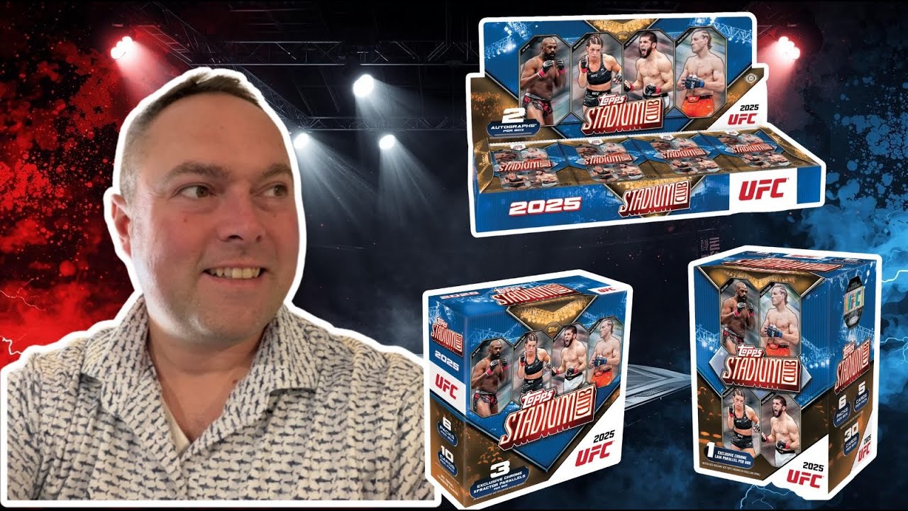 🔥🔥LIVE: UFC Stadium Club Launch Day!  Ripping Hobby, Mega, & Blaster Boxes FIRST - Insane Pulls 🔥🔥