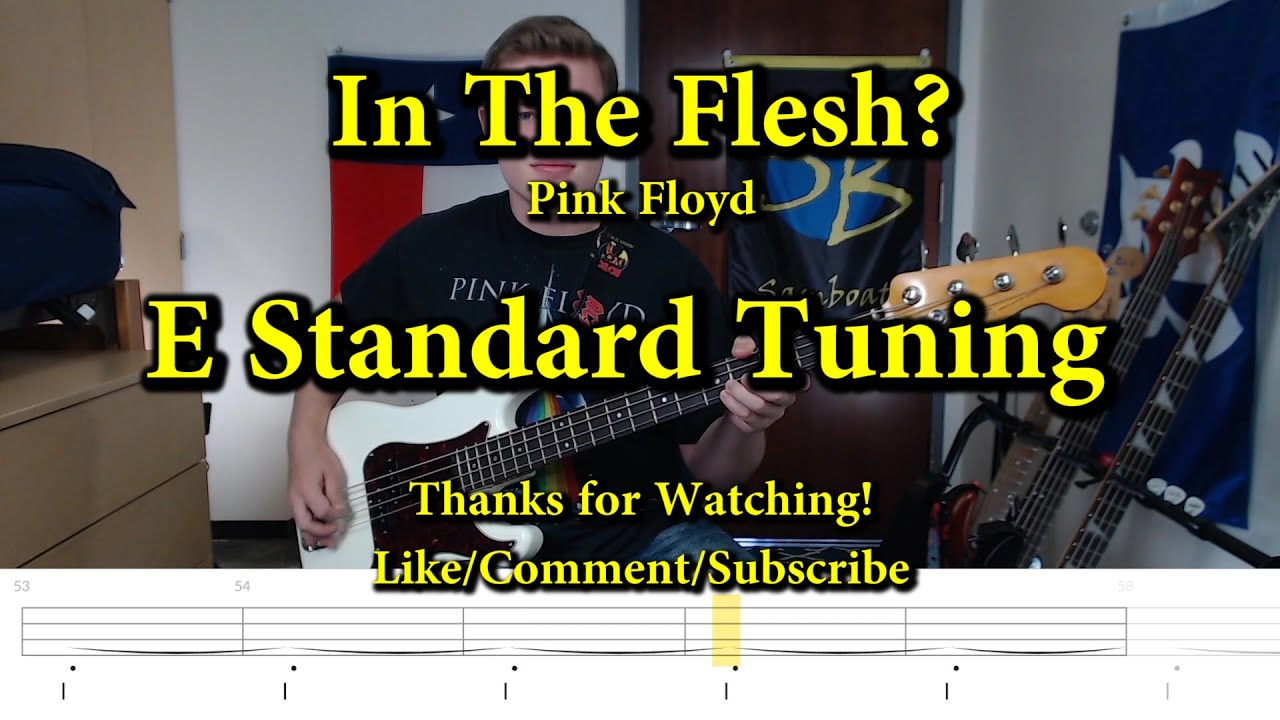 In The Flesh? -  Pink Floyd (Bass Cover with Tabs)